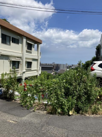 鹿児島市武、土地の画像です