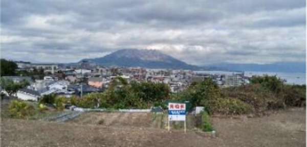 鹿児島市日之出町、土地の画像です