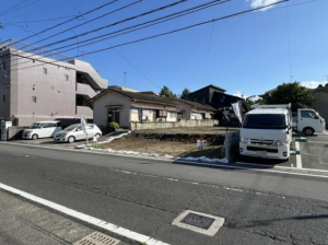 鹿児島市紫原、土地の画像です