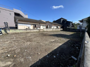 鹿児島市紫原、土地の画像です