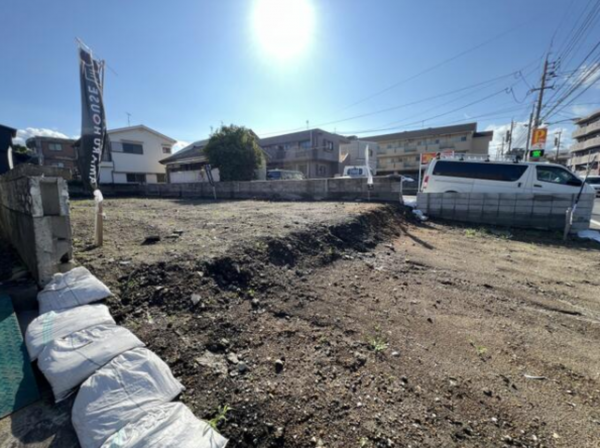 鹿児島市紫原、土地の画像です