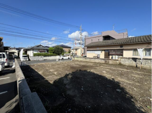 鹿児島市紫原、土地の画像です