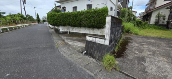 鹿児島市西陵、土地の画像です