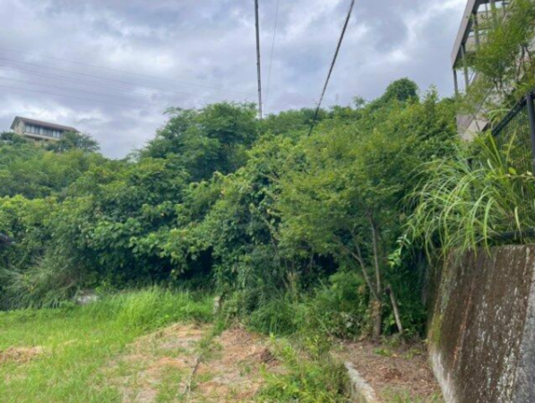 鹿児島市唐湊、土地の画像です