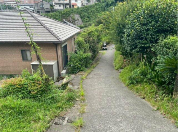 鹿児島市唐湊、土地の画像です