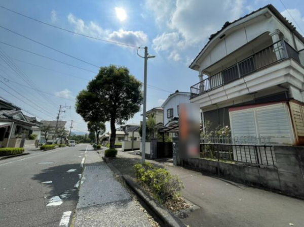 鹿児島市星ヶ峯、土地の画像です