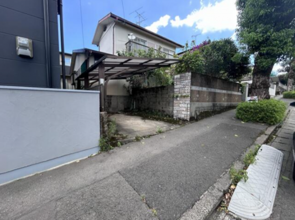 鹿児島市武岡、土地の画像です