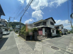 鹿児島市田上、土地の画像です