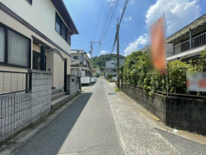 鹿児島市田上、土地の画像です