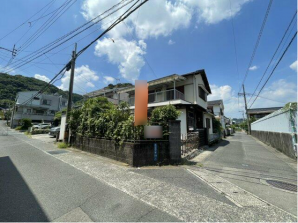 鹿児島市田上、土地の画像です