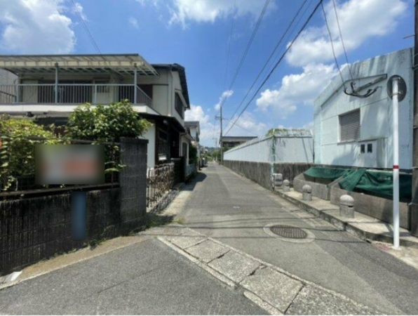 鹿児島市田上、土地の画像です