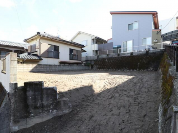 鹿児島市西陵、土地の画像です