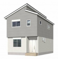 鹿児島市武岡、新築一戸建ての画像です