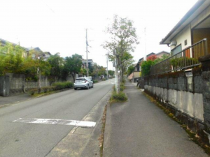 鹿児島市武岡、土地の画像です