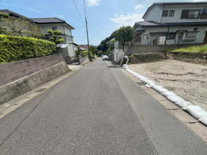 鹿児島市武岡、土地の画像です