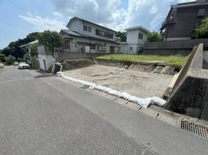 鹿児島市武岡、土地の画像です
