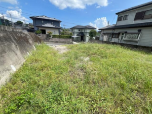 鹿児島市武岡、土地の画像です