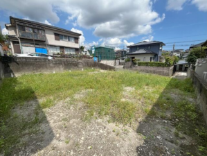 鹿児島市武岡、土地の画像です