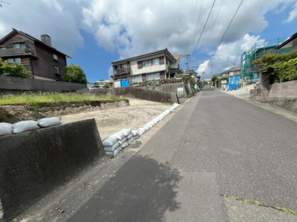 鹿児島市武岡、土地の画像です