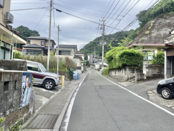 鹿児島市常盤、土地の画像です