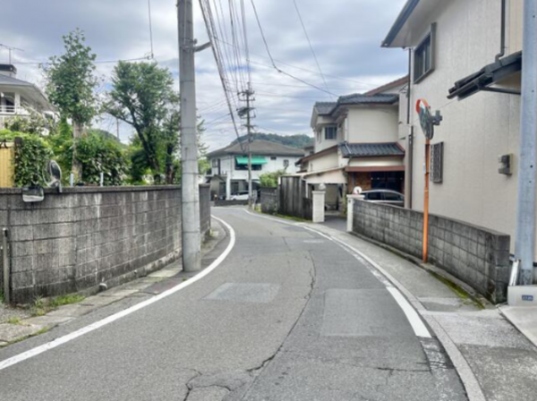 鹿児島市常盤、土地の画像です
