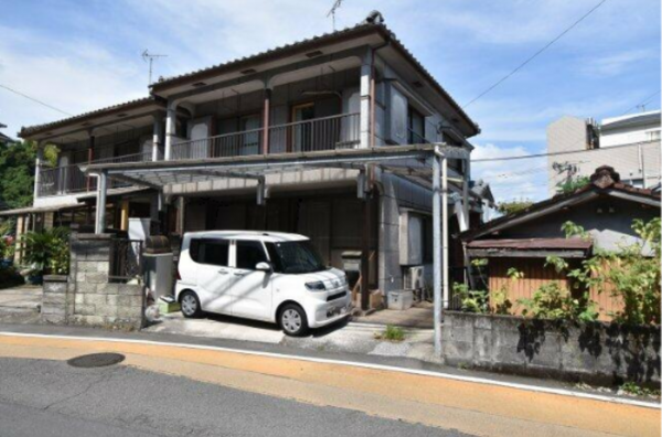 鹿児島市田上、土地の画像です