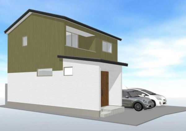 鹿児島市日之出町、新築一戸建ての画像です