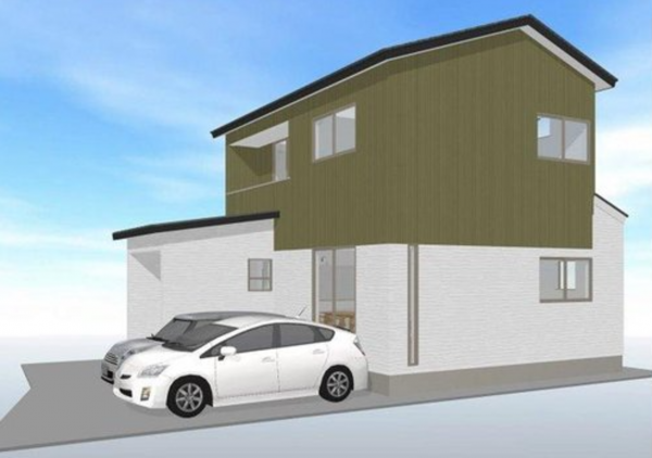 鹿児島市日之出町、新築一戸建ての画像です