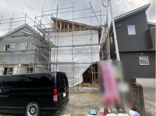 鹿児島市武岡、新築一戸建ての画像です