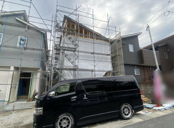鹿児島市武岡、新築一戸建ての画像です