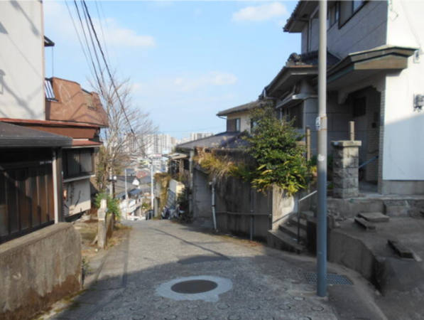 鹿児島市唐湊、土地の画像です