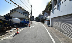 鹿児島市田上、土地の画像です