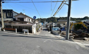 鹿児島市田上、土地の画像です