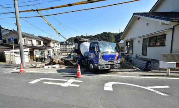 鹿児島市田上、土地の画像です