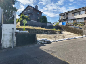 鹿児島市武岡、土地の画像です