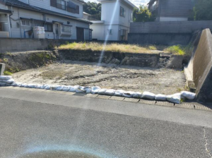 鹿児島市武岡、土地の画像です