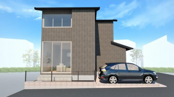 鹿児島市田上、新築一戸建ての画像です