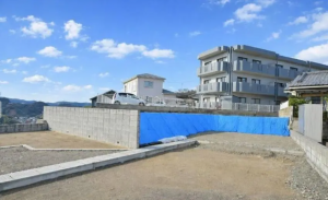 鹿児島市紫原、土地の画像です