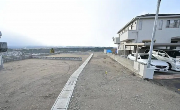鹿児島市紫原、土地の画像です