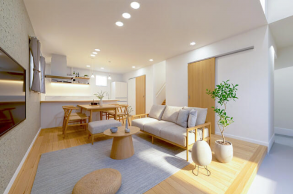 鹿児島市紫原、新築一戸建ての画像です