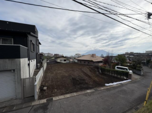 鹿児島市紫原、土地の画像です