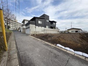 鹿児島市紫原、土地の画像です