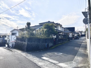 鹿児島市西陵、土地の画像です