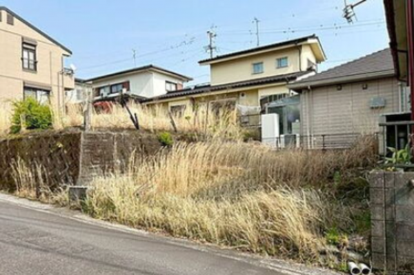 鹿児島市西陵、土地の画像です