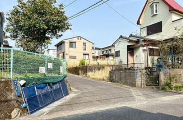 鹿児島市西陵、土地の画像です