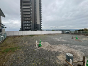 鹿児島市紫原、土地の画像です