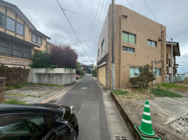 鹿児島市紫原、土地の画像です