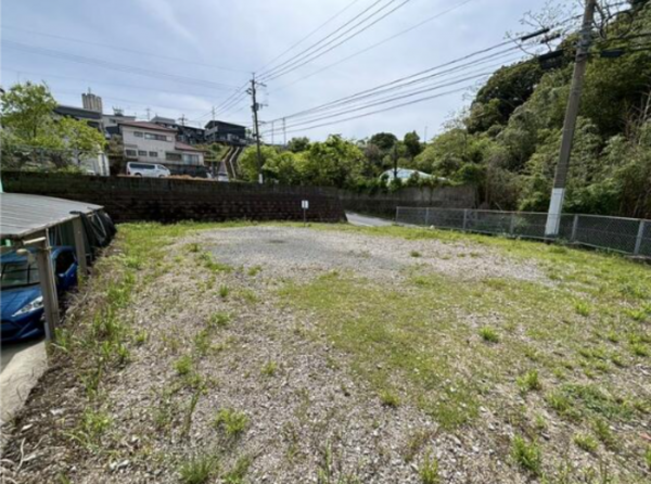 鹿児島市西別府町、土地の画像です