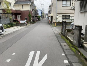 鹿児島市西田、土地の画像です