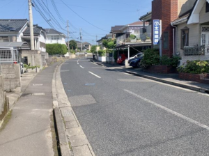 鹿児島市西陵、土地の画像です